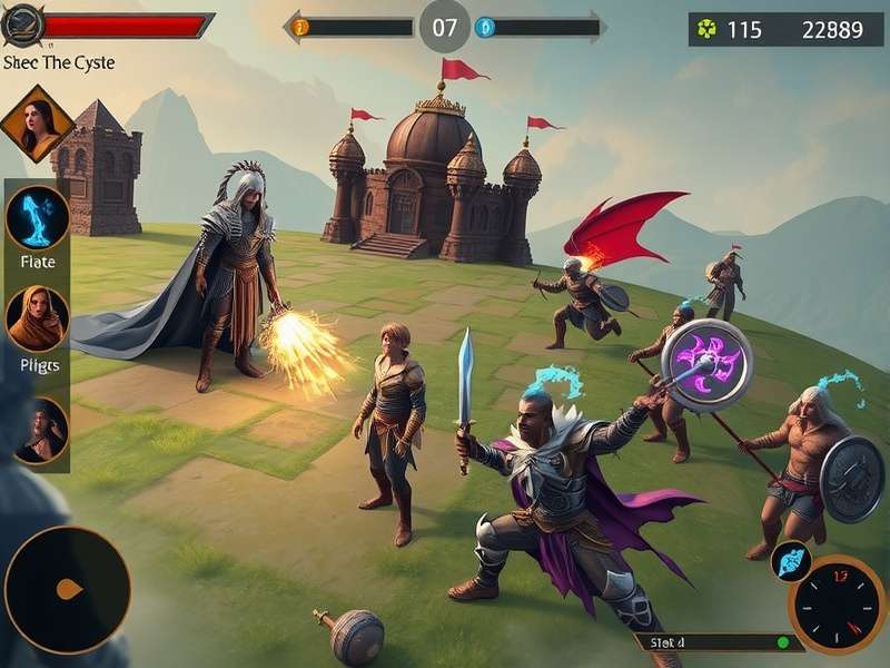 Arcane Warlords advanced magical combat strategy